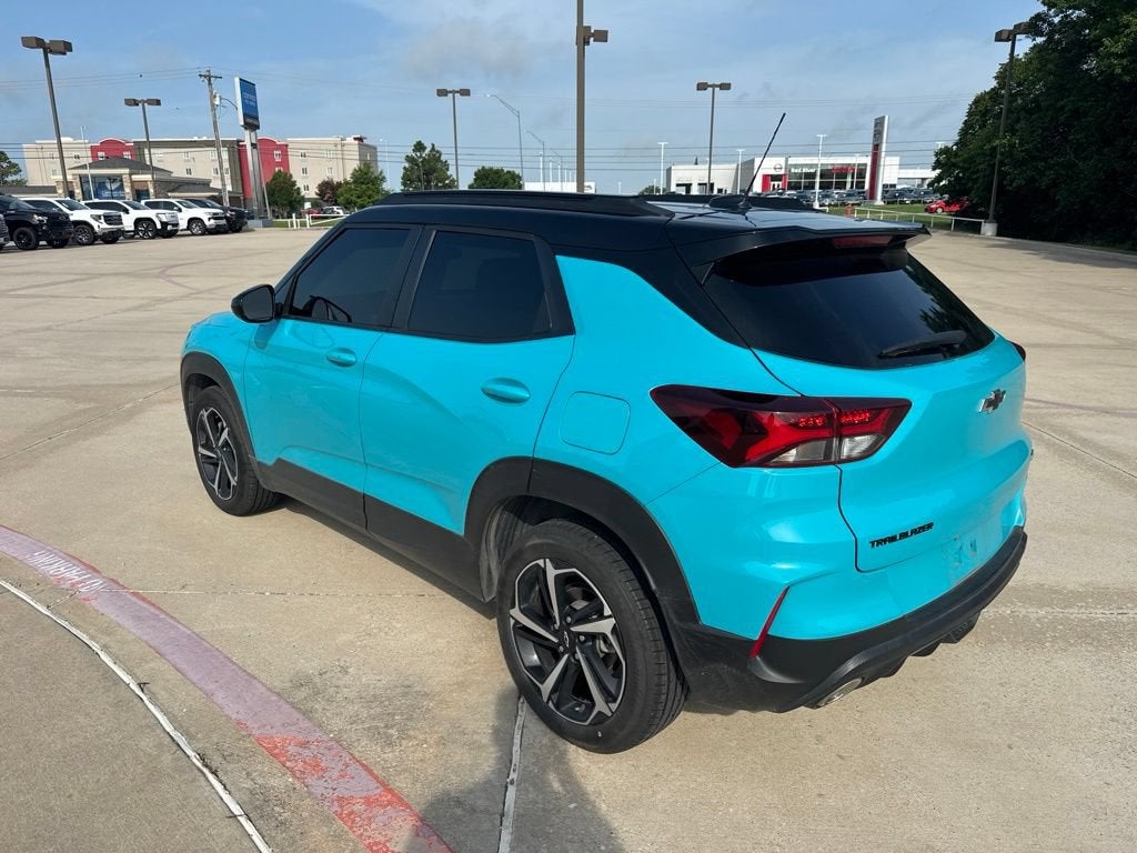 2022 Chevrolet Trailblazer — rear three-quarter view