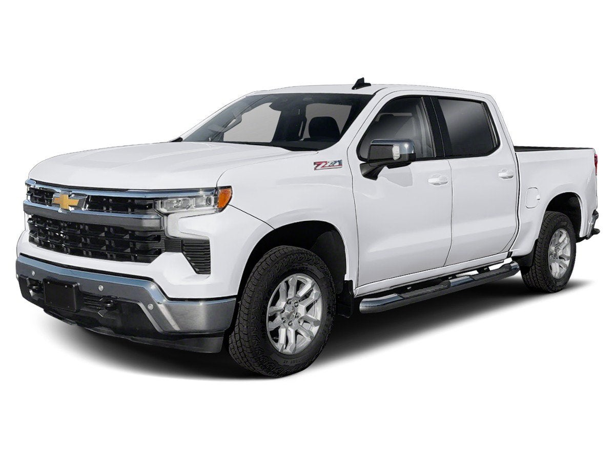 2026 Chevrolet Silverado 1500 LT in Summit White — front three-quarter view