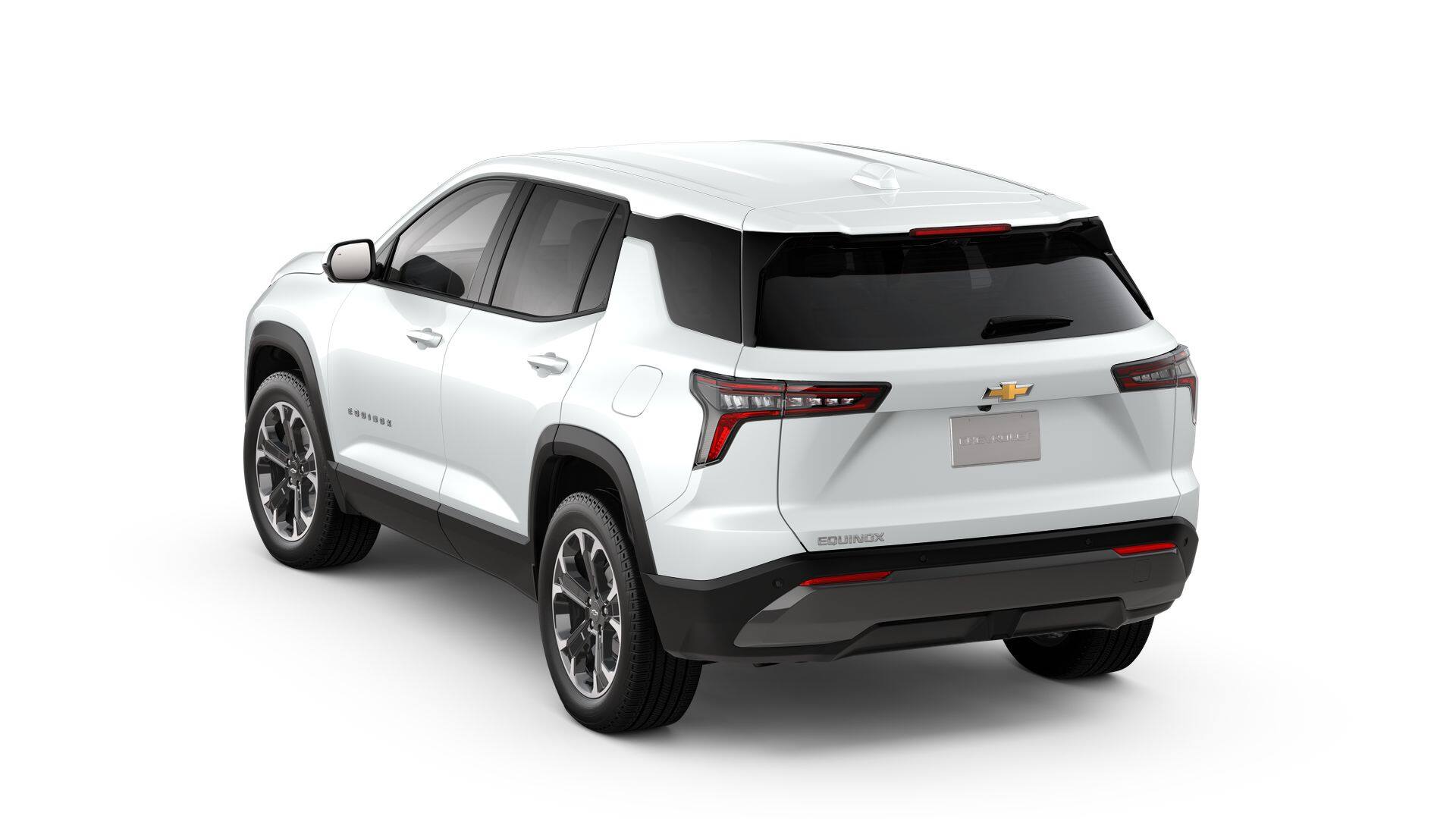 2027 Chevrolet Equinox — rear three-quarter view