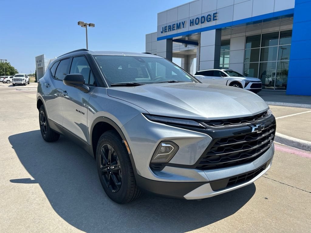 2026 Chevrolet Blazer 2LT in Sterling Gray Metallic — front three-quarter view