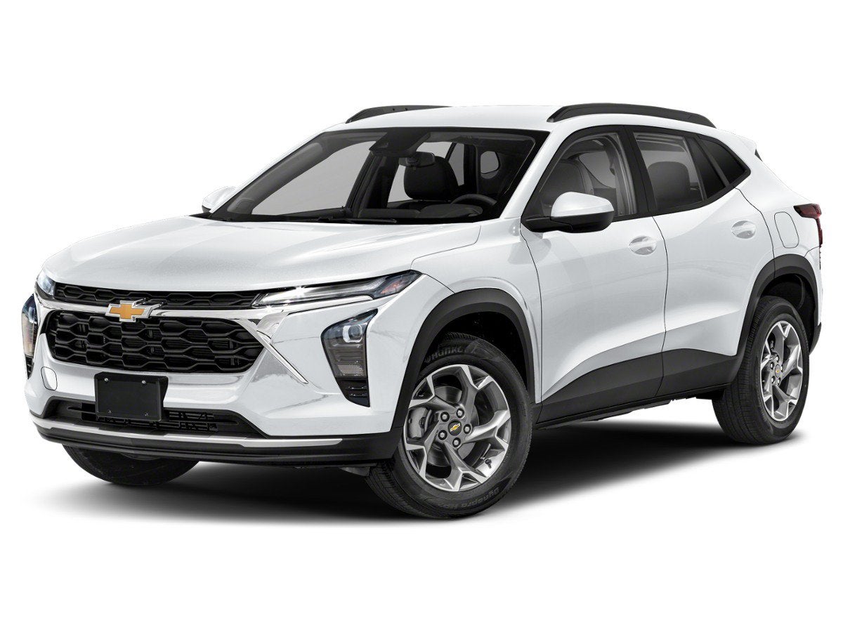 2026 Chevrolet Trax ACTIV in Mosaic Black Metallic — front three-quarter view