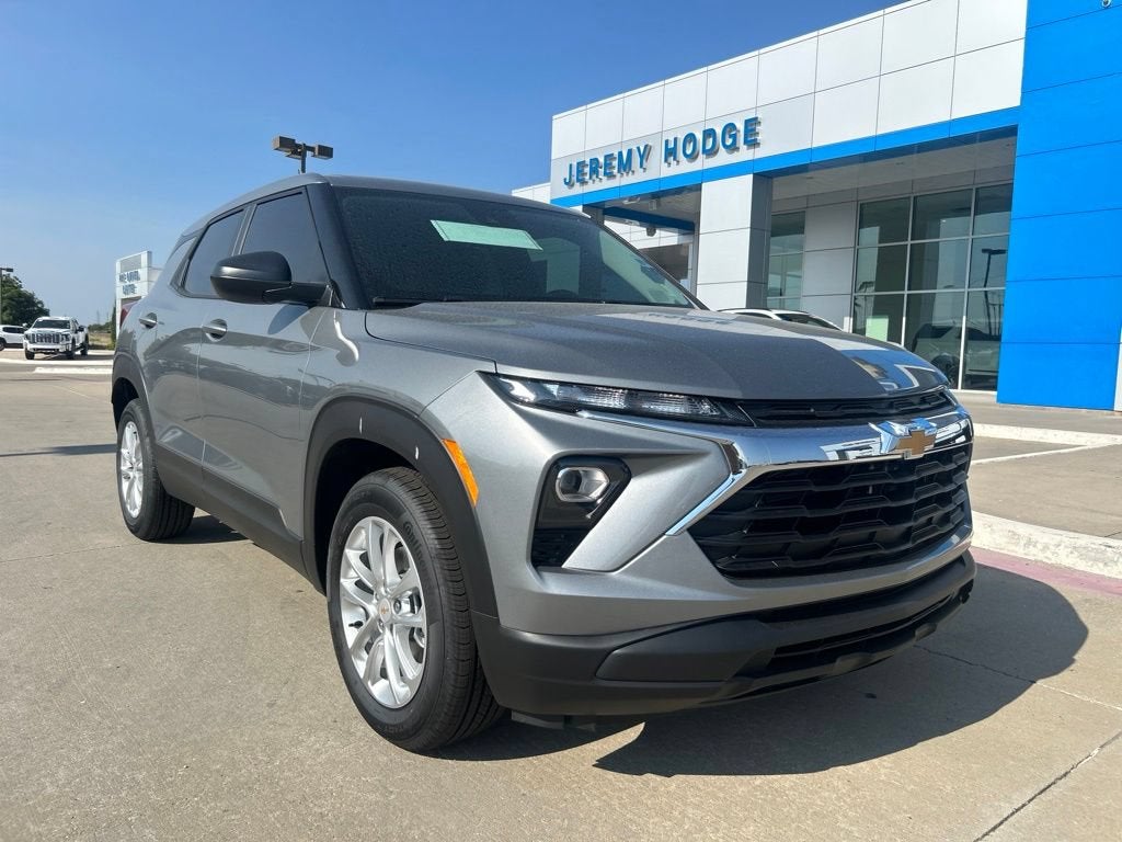 2026 Chevrolet Trailblazer LS in Sterling Gray Metallic — front three-quarter view