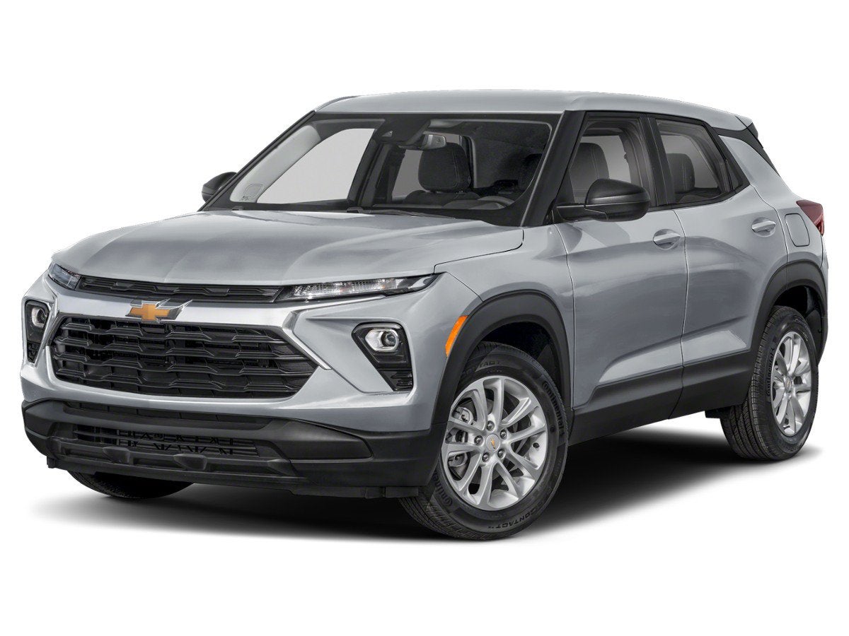 2026 Chevrolet Trailblazer LS in Mosaic Black Metallic — front three-quarter view